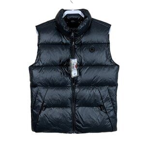 NWT Pajar Men’s Nashi Nylon Puffer Vest • Size M • Black